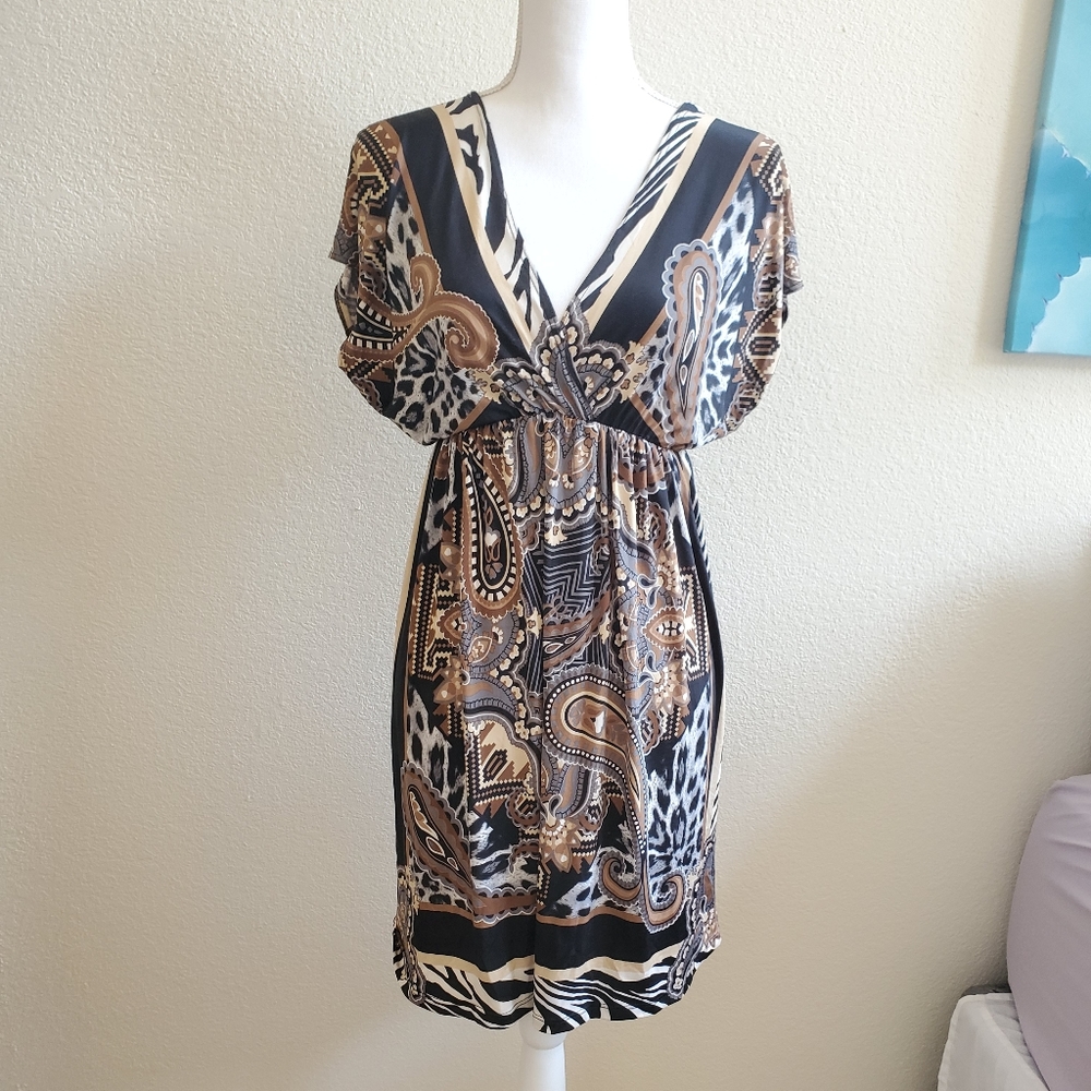 Animal Print Dress/Tunic